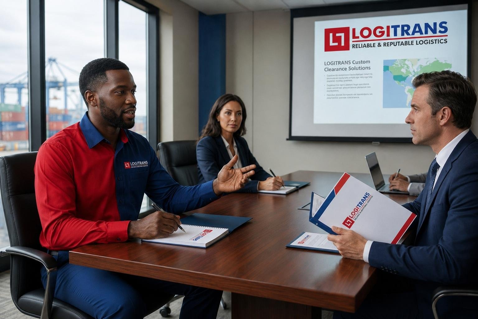 Profissionais da LOGITRANS em operação